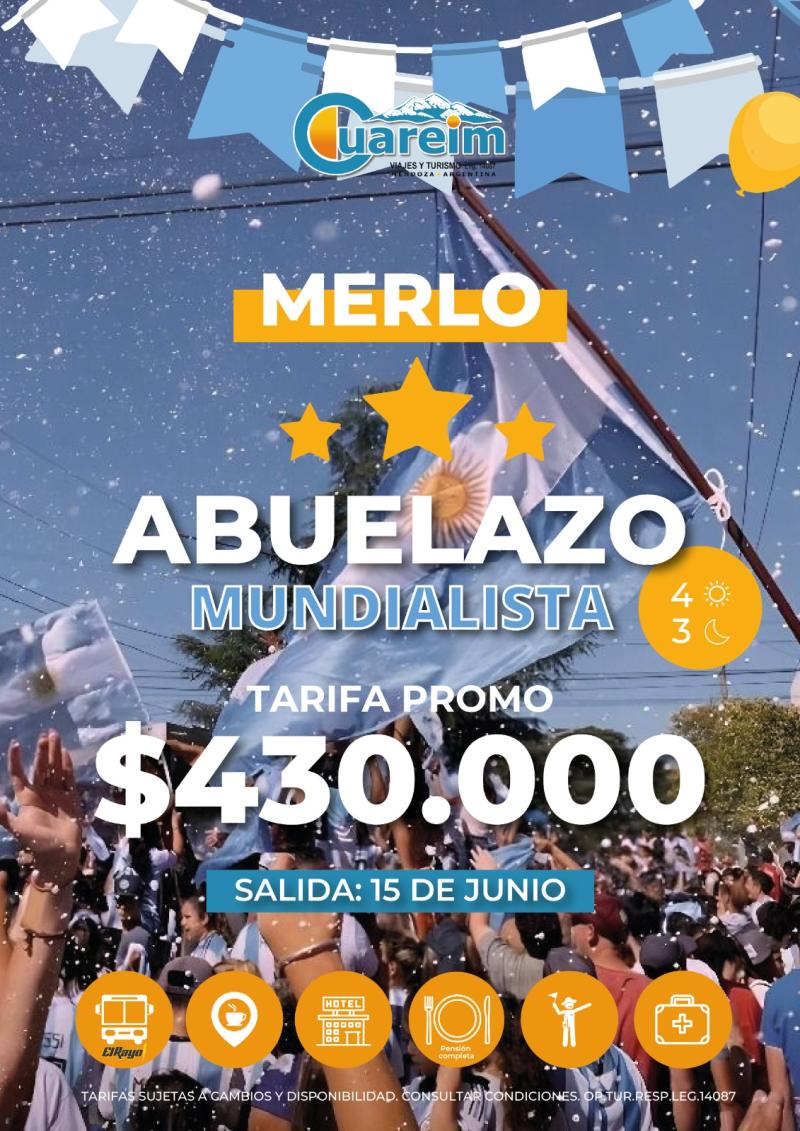 ABUELAZO MUNDIALISTA EN MERLO