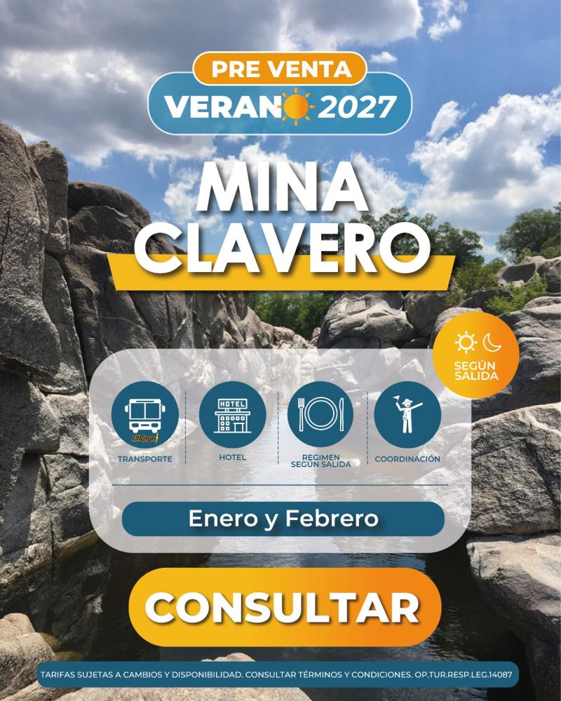 MINA CLAVERO DESCUENTOS PARA AFILIADOS